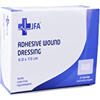JFA Medical Apósito Adhesivo 60mm x 70mm - Paquete de 25